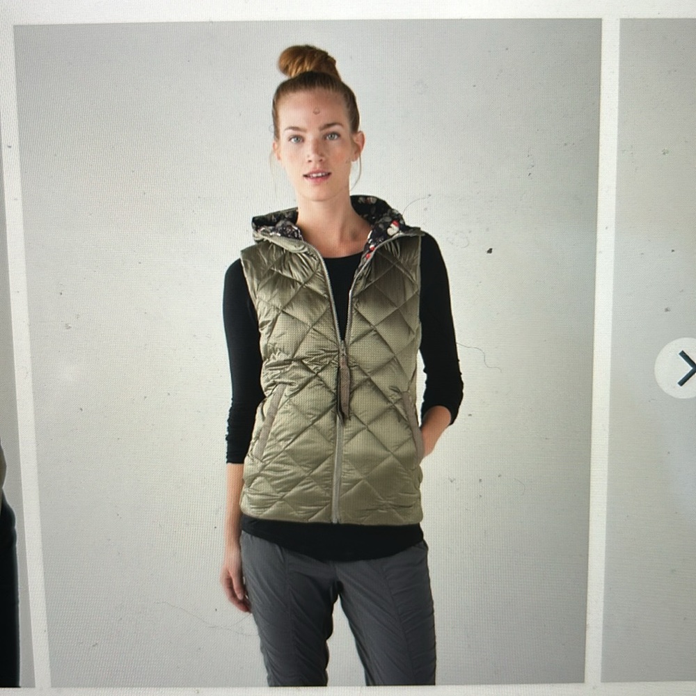 Lululemon vest, size 6